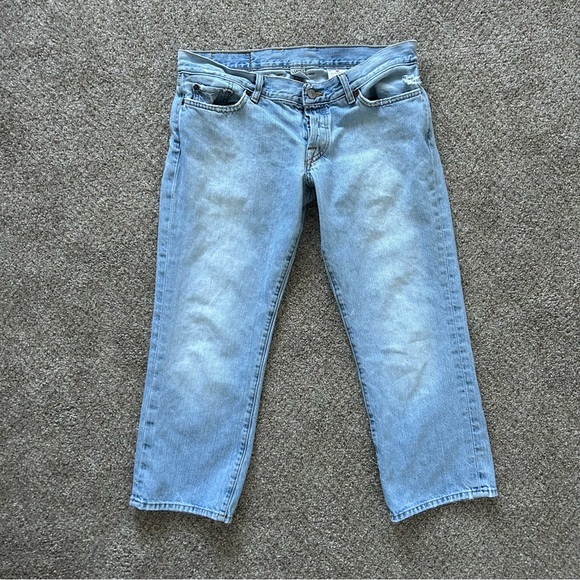 Lucky Brand Denim - Y2K Lucky Brand Light Blue Women’s Straight Jeans Pocket Detail High Water